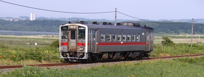釧網本線列車の写真